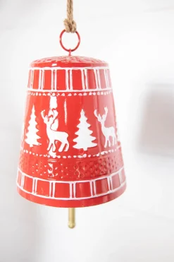 10” Metal Christmas Bell