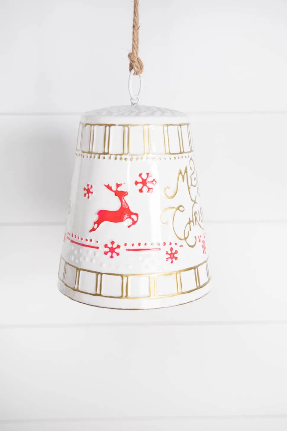 10” Metal Christmas Bell