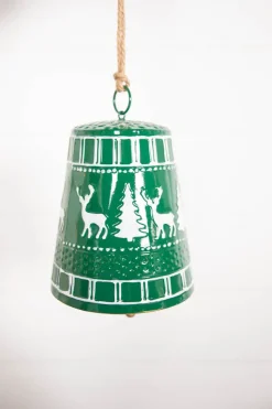 10” Metal Christmas Bell