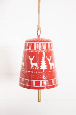 10” Metal Christmas Bell