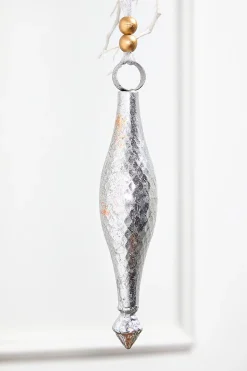 12" Metal Finial Ornaments