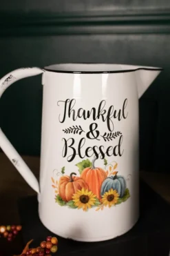 15.5” Metal Harvest Pitcher