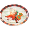 20.5” Metal Holiday Design Tray
