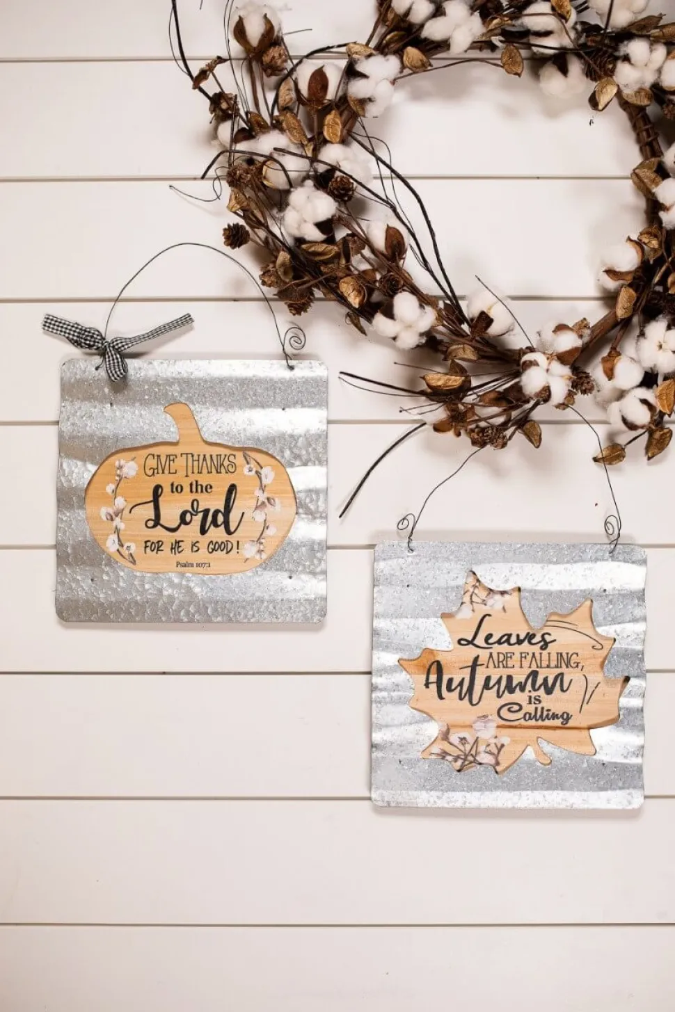 Metal Inspirational Wall Decor