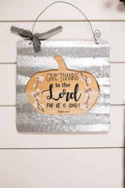 Metal Inspirational Wall Decor