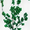 18” Metallic Dew Berry Spray - Emerald