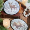 6.5” Metal Woodland Animals Ornament