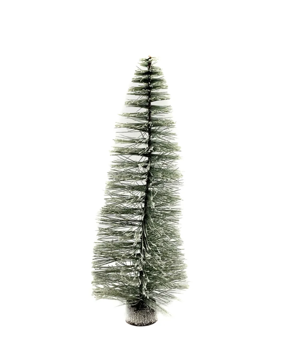 18" Mini Flocked Tree