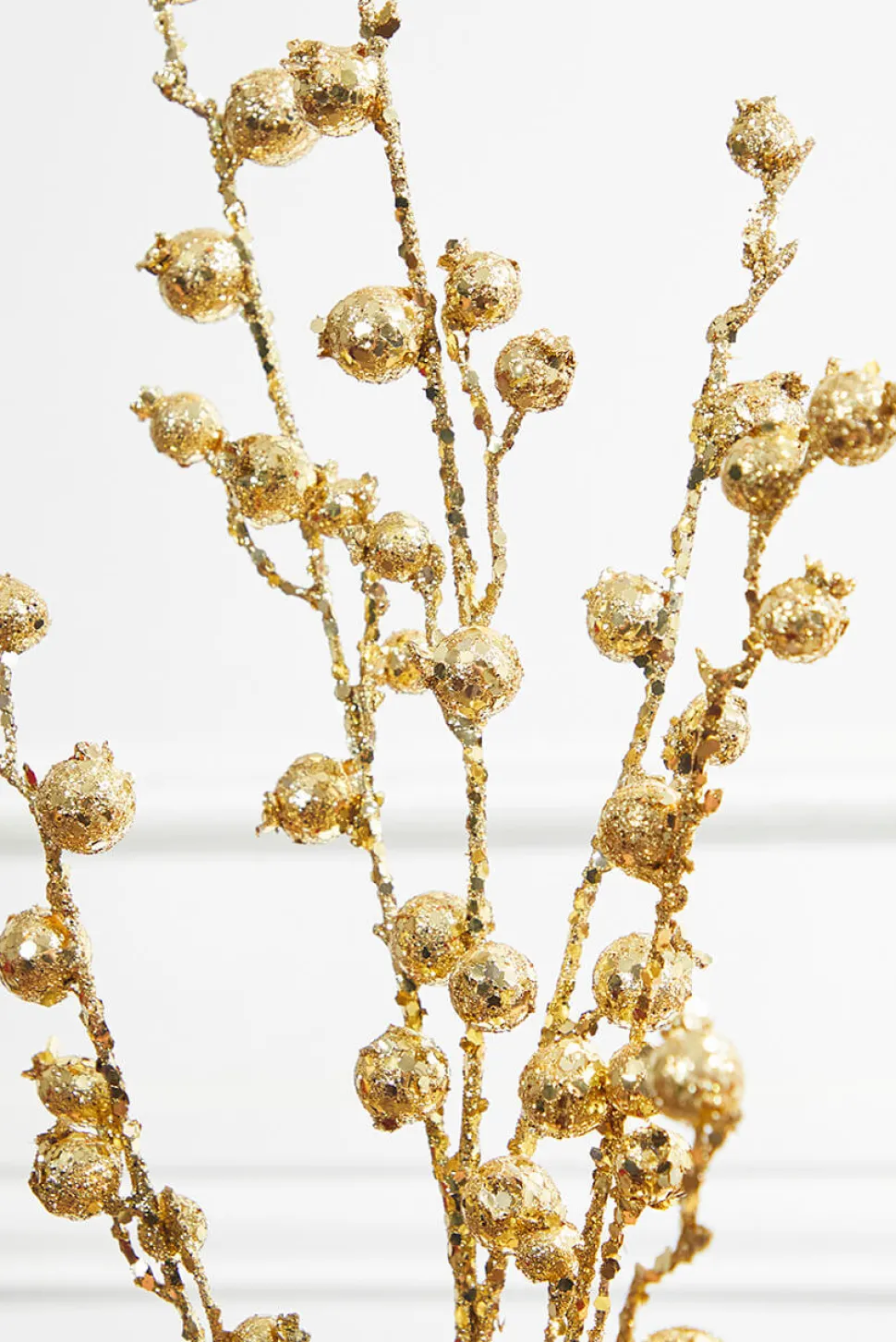 30” Mini Pomegranate Glitter - Gold