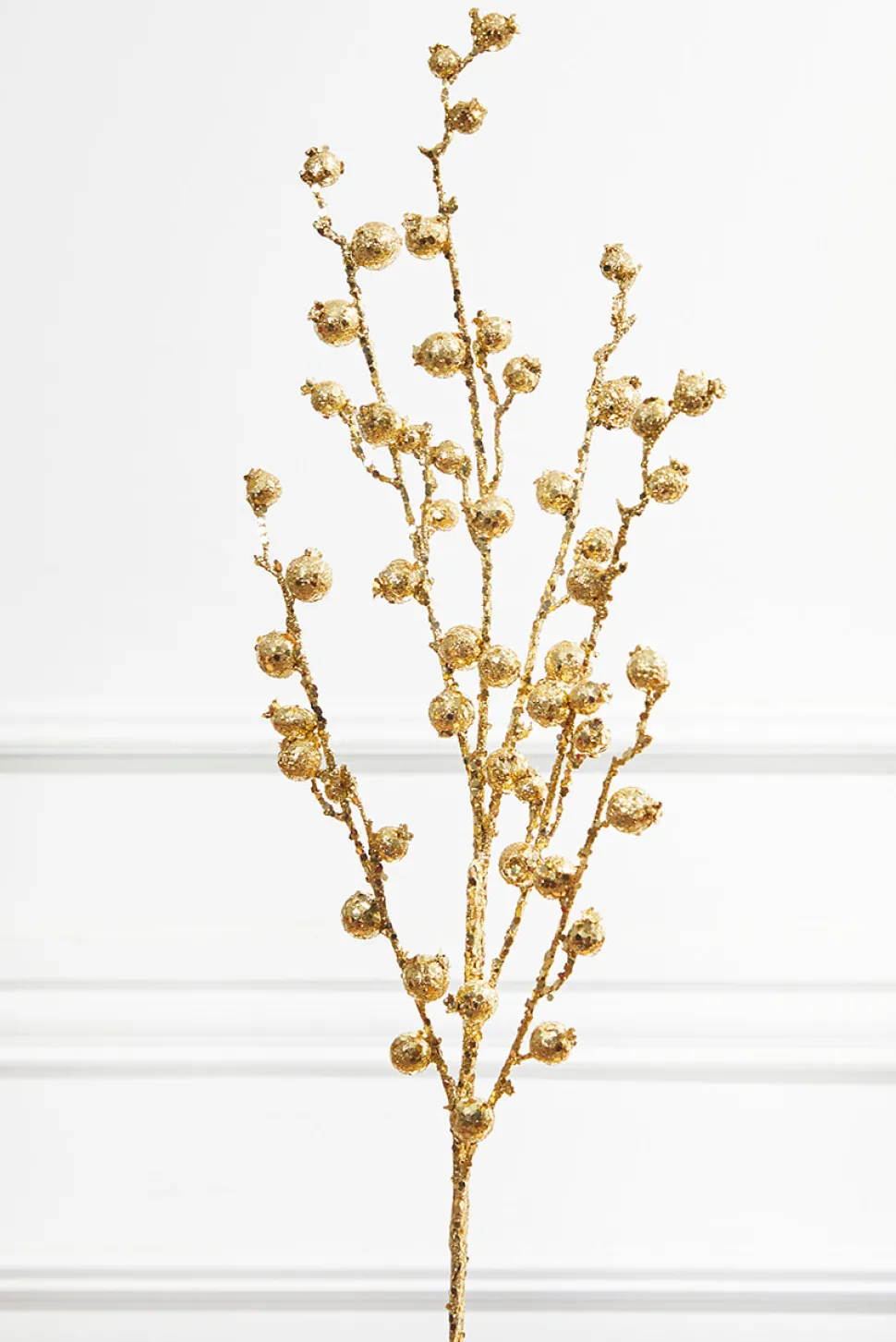 30” Mini Pomegranate Glitter - Gold