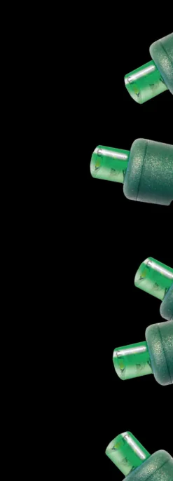 5mm Green 100 LED Light Set