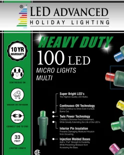 5mm Multi 100 LED Light Set