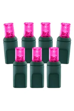 5mm Pink - 70L 4" Spacing