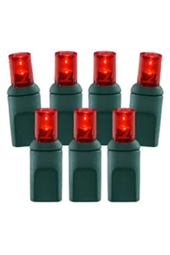 5mm Red - 70L 4" Spacing