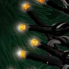3mm Twinkle Orange 100 LED Micro Light Set