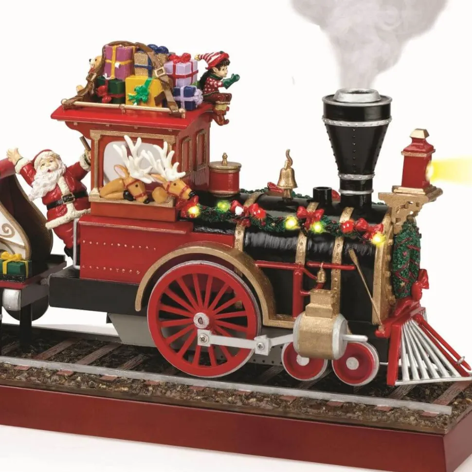 16" Mr. Christmas Animated Santa's Express Train