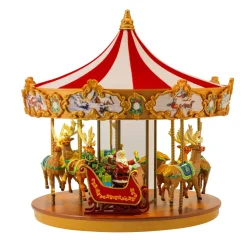 12" Mr. Christmas Animated Very Merry Carousel