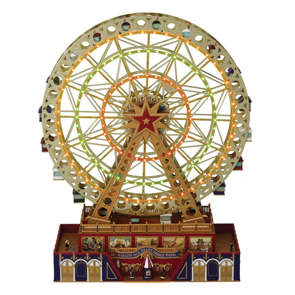 15" Mr. Christmas Animated World's Fair Grand Ferris Wheel