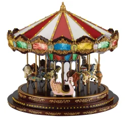 15" Mr. Christmas Marquee Deluxe Carousel