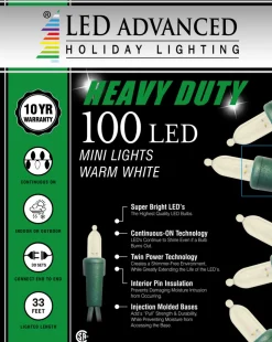 M4 Warm White 100 LED Light Set