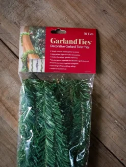 14” Noble Pine Garland Ties - 10 Pack