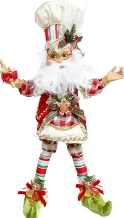 14" North Pole Confectioner Elf, Small - Mark Roberts