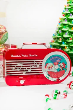 10" North Pole Radio Red