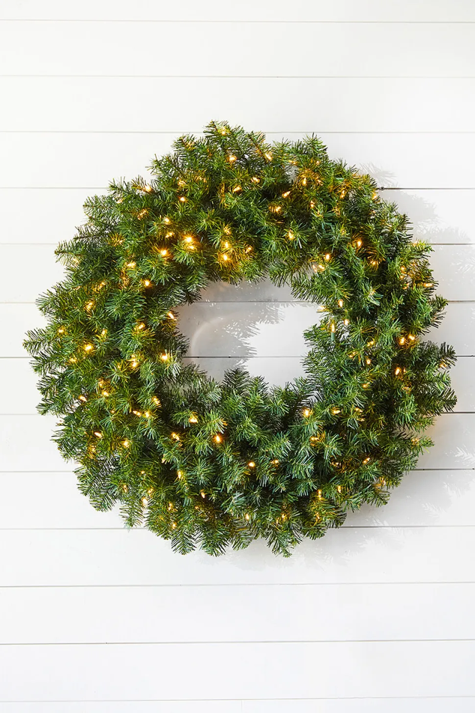 36" Norway Pine Wreath 320T/150WW LED WL/UL