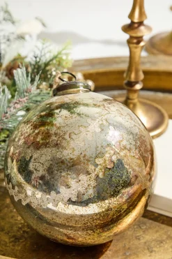 6" Notre Dame Glass Ball Ornament