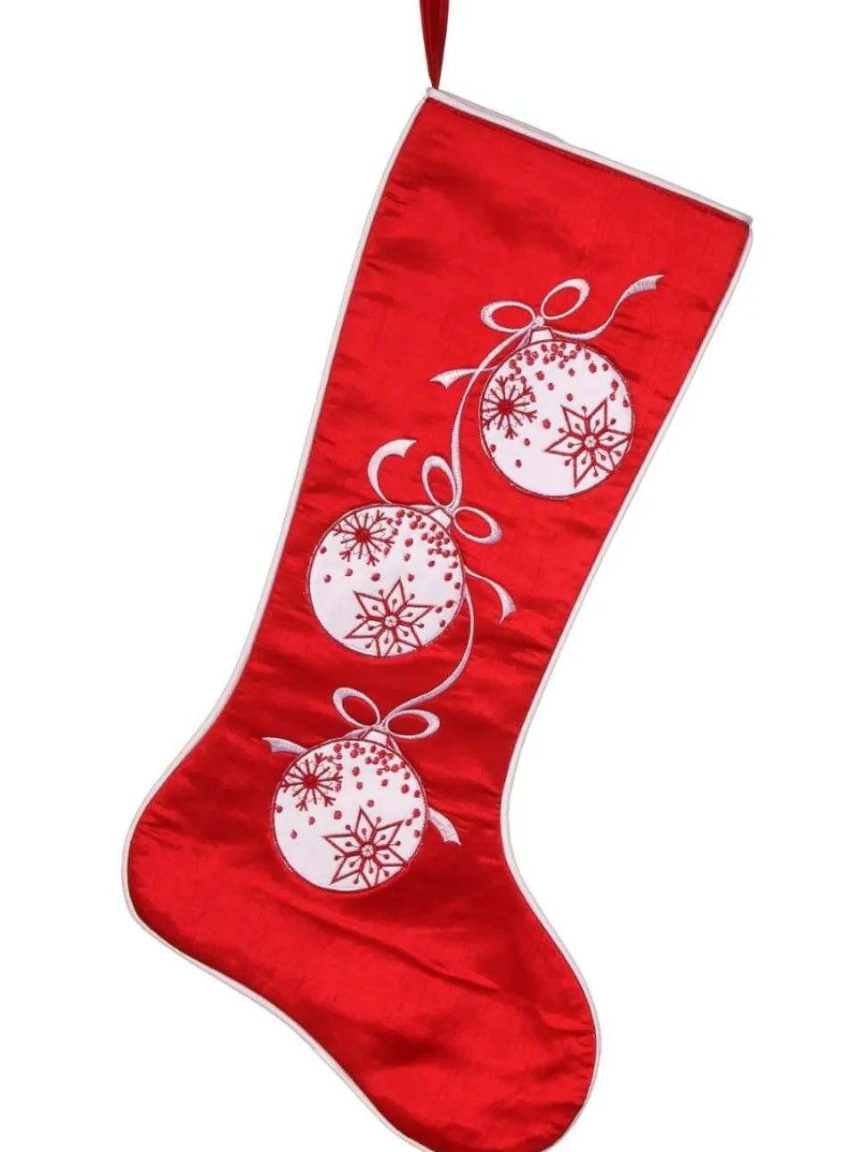 25” Ornament Garland Stocking