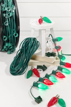 250' Outdoor Christmas Lighting Kit - Red/Green