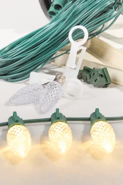 250' Outdoor Christmas Lighting Kit - Warm White