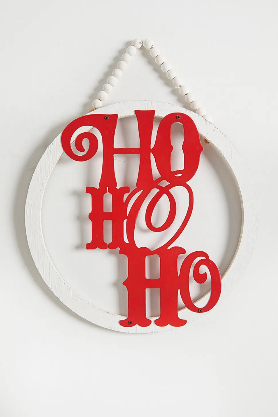 12" Oversized Wood Ornament