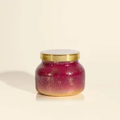 8 Oz. Capri Blue Tinsel & Spice Glimmer Petite Jar Candle