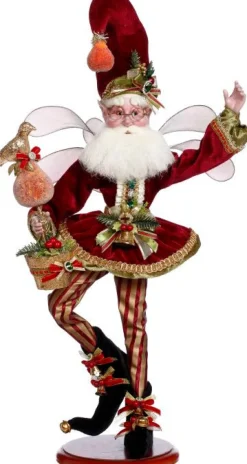 23" Partridge in a Pear Tree Fairy On Base - Mark Roberts