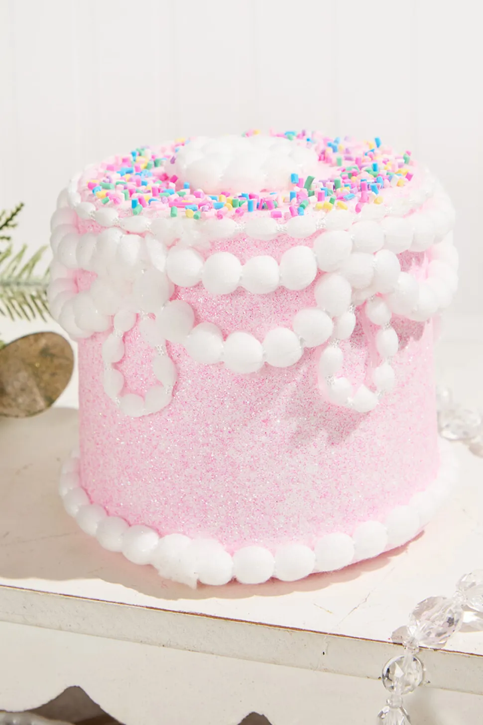 5" Pastel Candy Decorated Cake Ornament