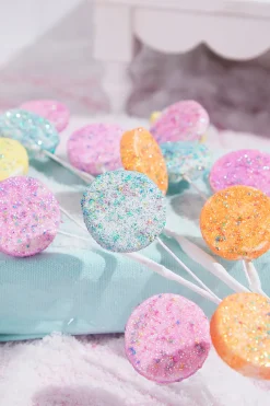 31" Pastel Glitter Disc Spray