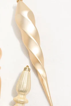 12" Pearl Finial Boxed - Set of 4