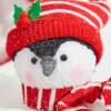 6" Penguin Head Ornament