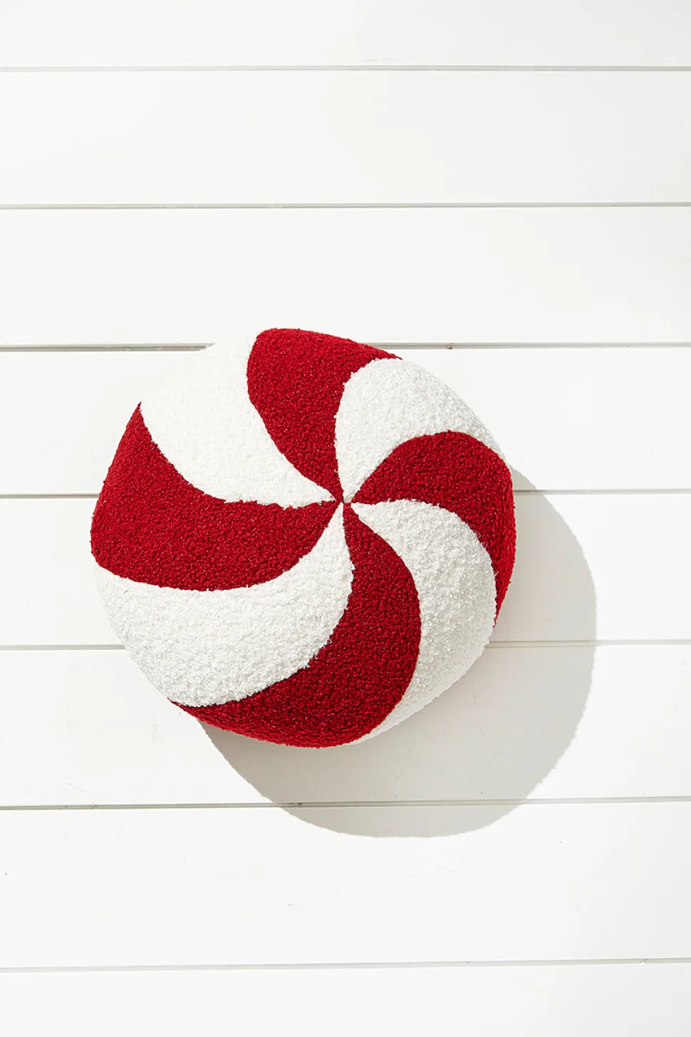 Peppermint Round Pillow 11" x 11"