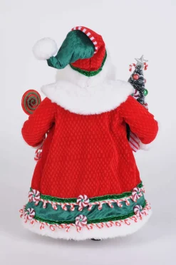 Peppermint Swirl Santa