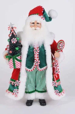 Peppermint Swirl Santa