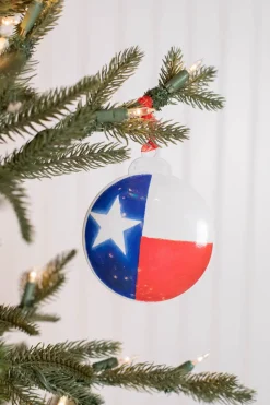 Personalizable Texas Flag Ornament