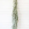 6' Pine Weeping Garland with Frost