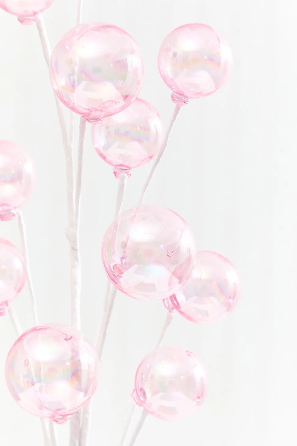 28" Pink Bubble Spray