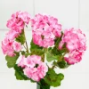 18" Pink Geranium Bush