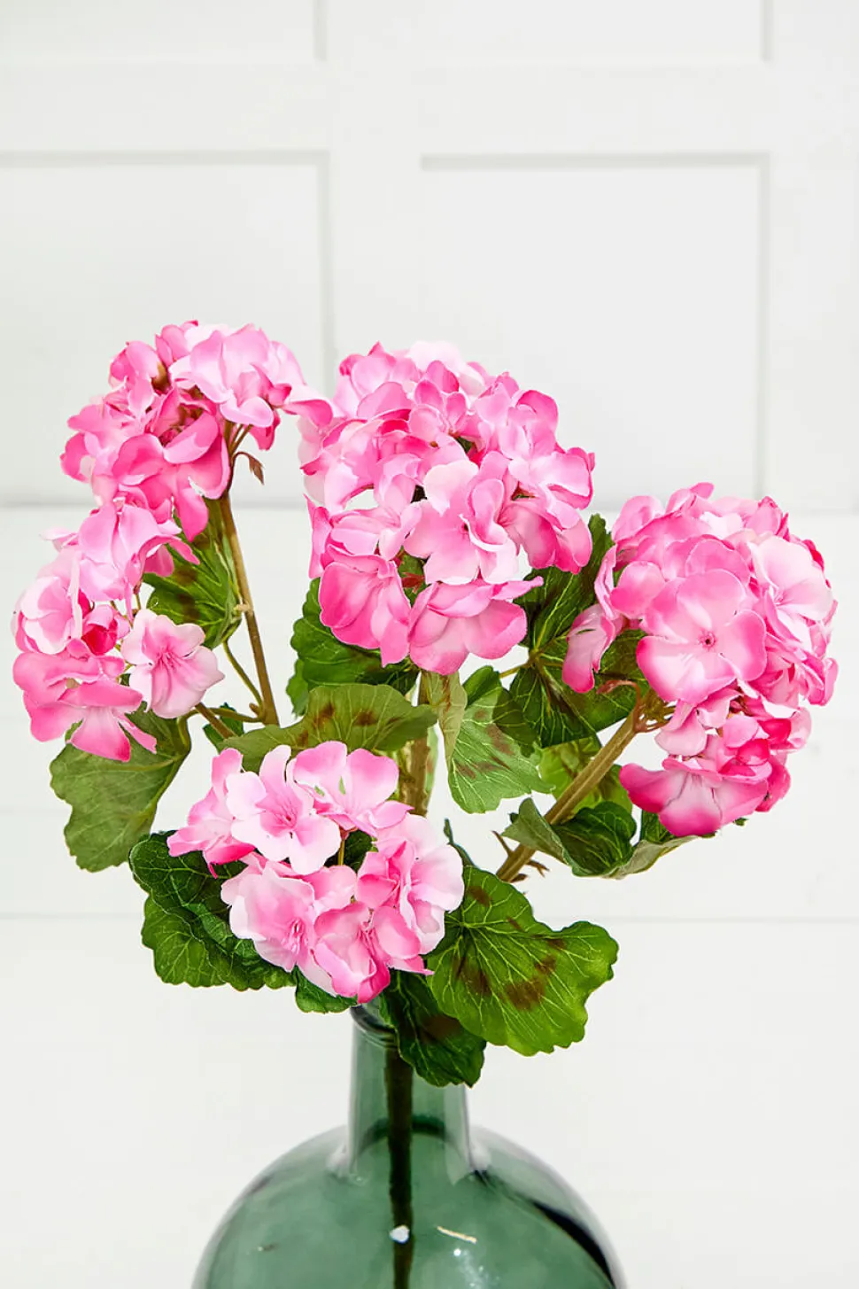 18" Pink Geranium Bush