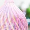 11" Pink Iridescent Drop Ornament