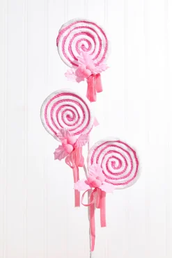 24" Pink Lollipop Spray