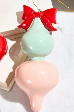 5.25" Pink Pop Finial Ornament